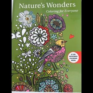 Nature’s Wonders adult coloring book